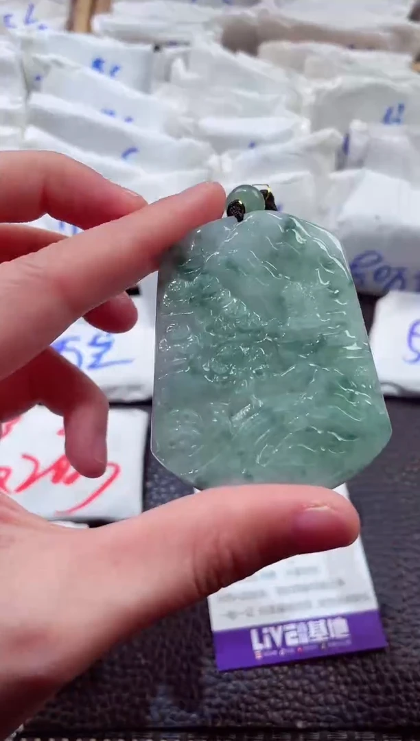 翡翠未镶嵌颈饰00000077