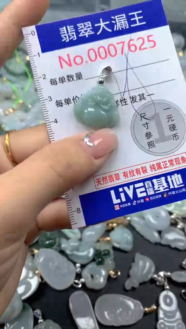 颈饰未镶嵌翡翠7625