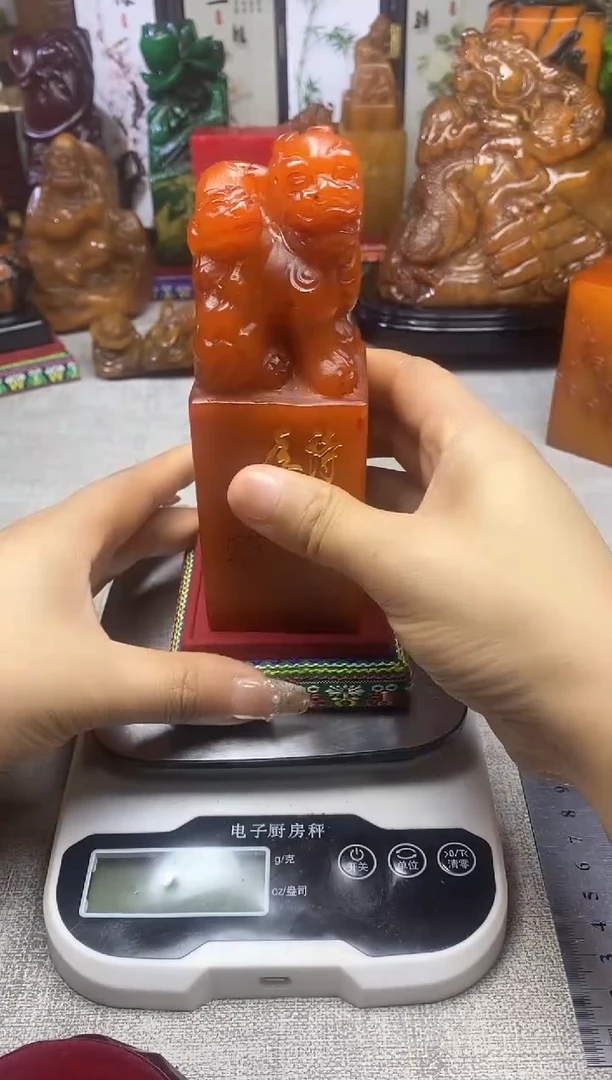 寿山石印石纯天然石料