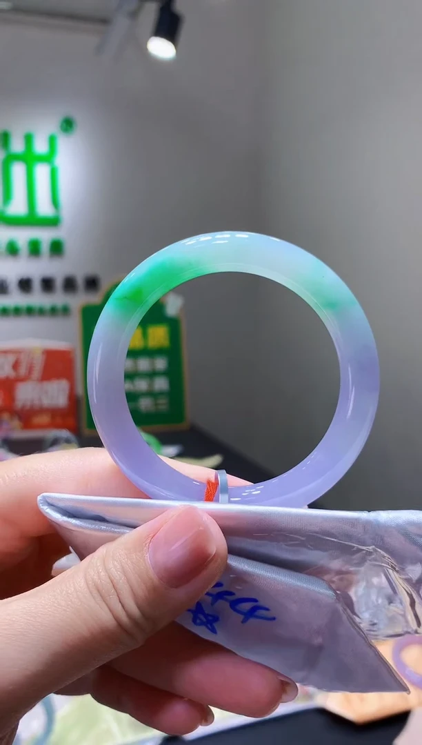 未镶嵌手镯翡翠f44天然A货缅甸翡翠50.9