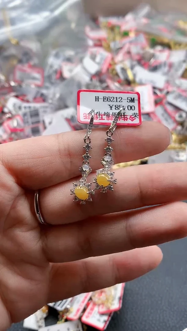 银S925镶嵌戒指翡翠天然A货缅甸翡翠