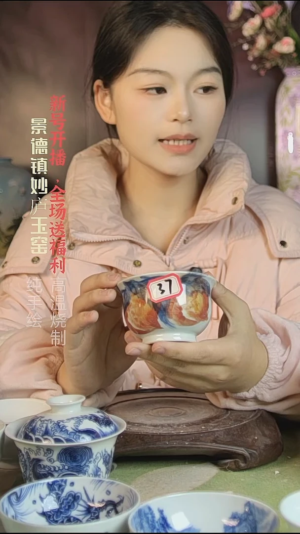 盘陶妙庐玉窑如式037微瑕