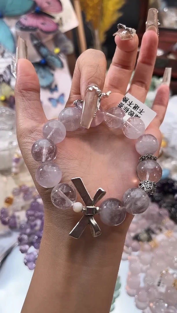 【闪购商品】水晶手链未镶嵌多样性发货颜色微差发其一