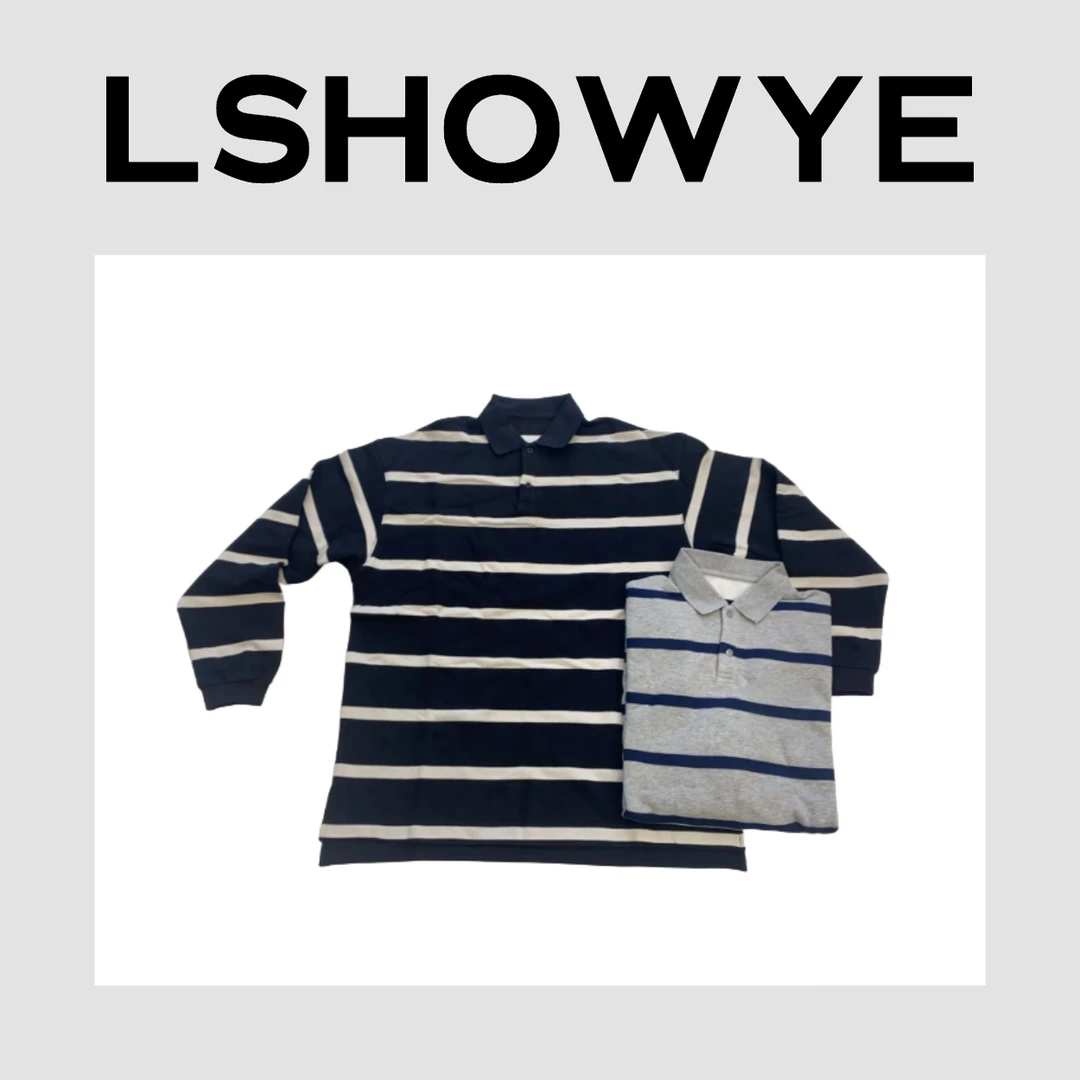 LSHOWYE｜条纹polo卫衣 7FF278