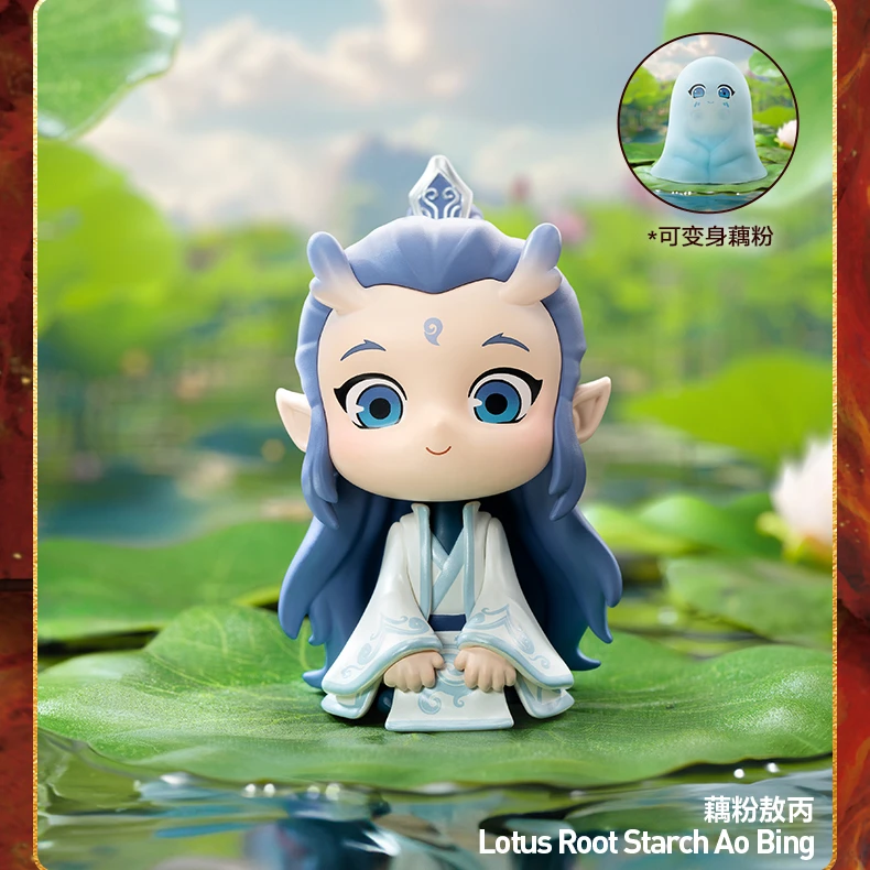 猫姐[踩尾巴后二】欧《哪吒之魔童闹海》天生羁绊系列手办盲盒