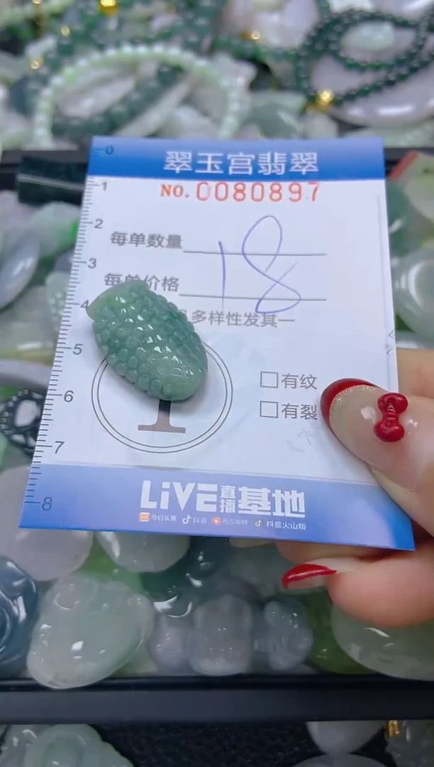 【闪购商品】翡翠颈饰未镶嵌闪购0080897
