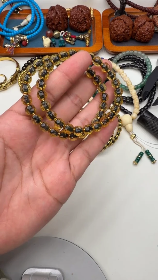 琉璃/树脂/塑料类无相手串