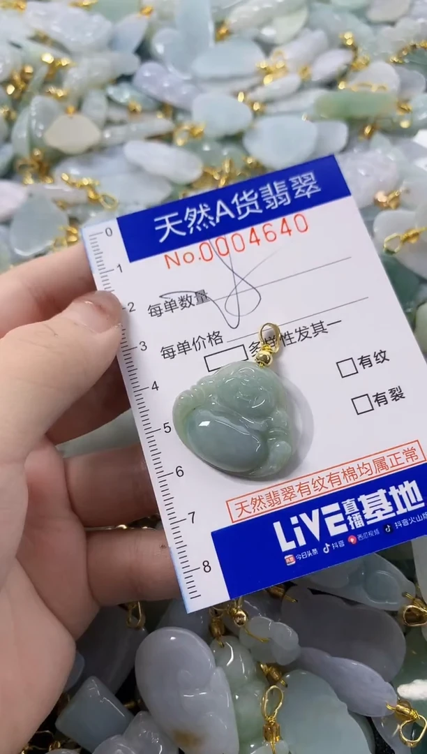 颈饰未镶嵌翡翠天然A货翡翠