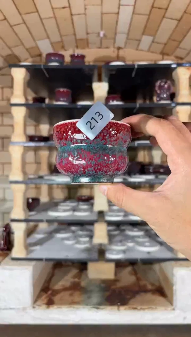 杯精品窑变钧瓷茶器