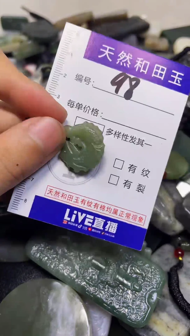 颈饰未镶嵌和田玉98