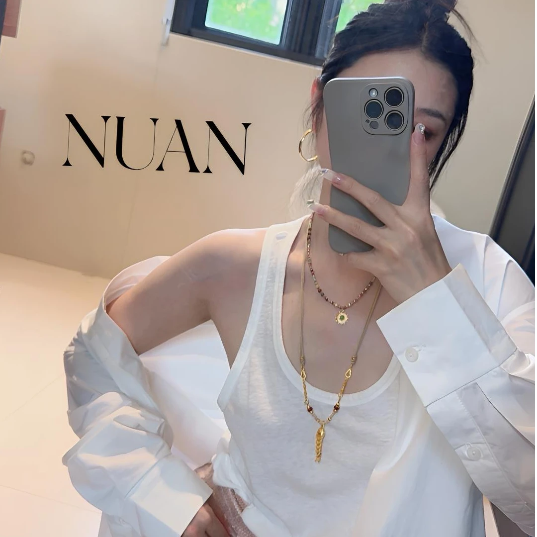 铜合金吊坠 【鳞尾摇波】