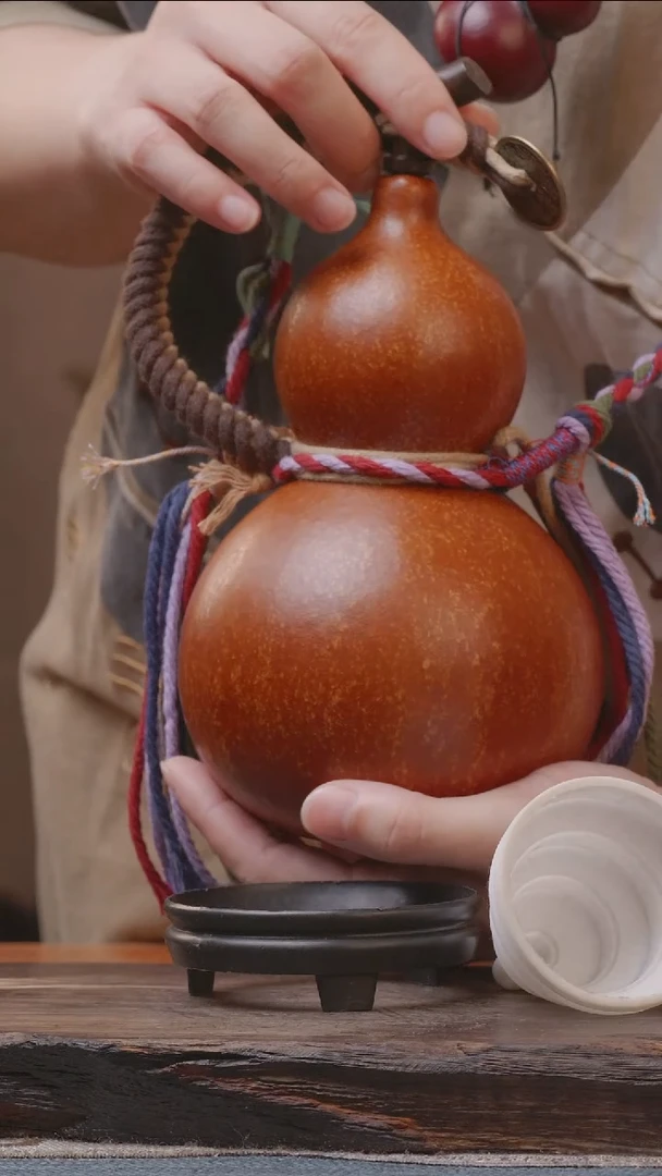 8号精品大漆葫芦防腐防渗装水茶酒