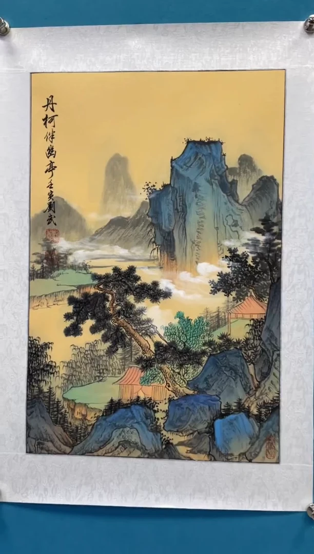 国画闪电购刘武绘画2