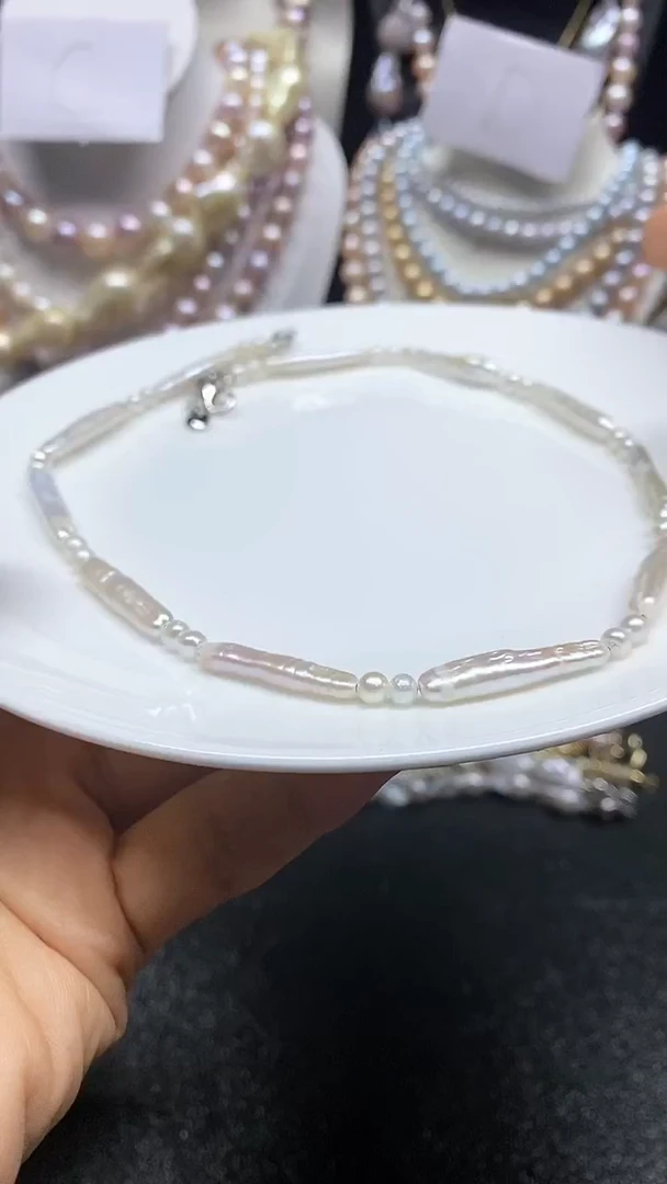 【闪购商品】淡水珍珠颈饰未镶嵌多人
