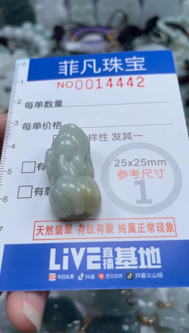 颈饰未镶嵌翡翠14442