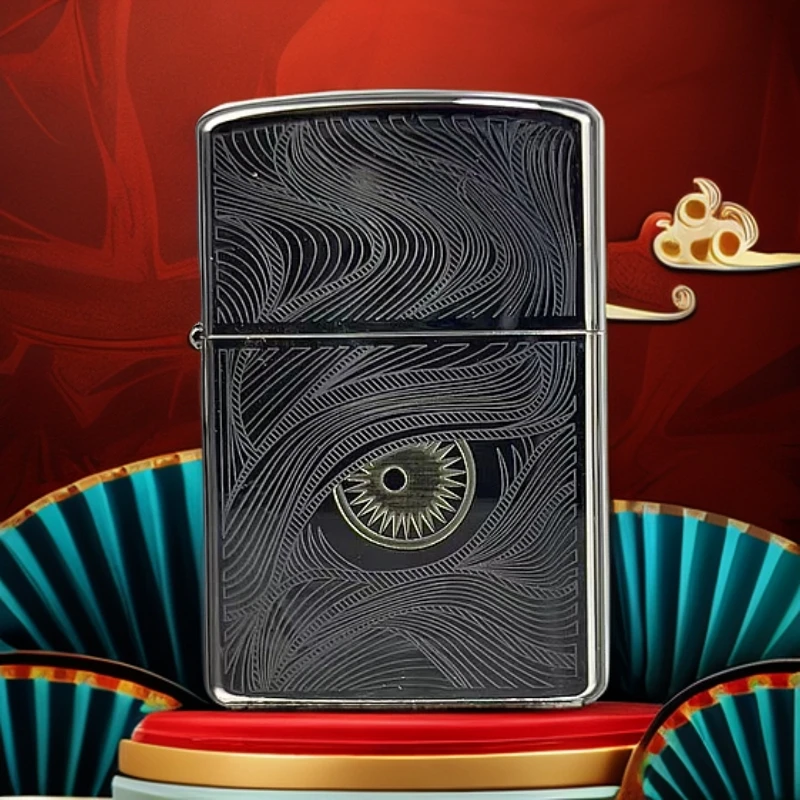 【CF1432】首领含情默默煤油打火机-162（火花优品）