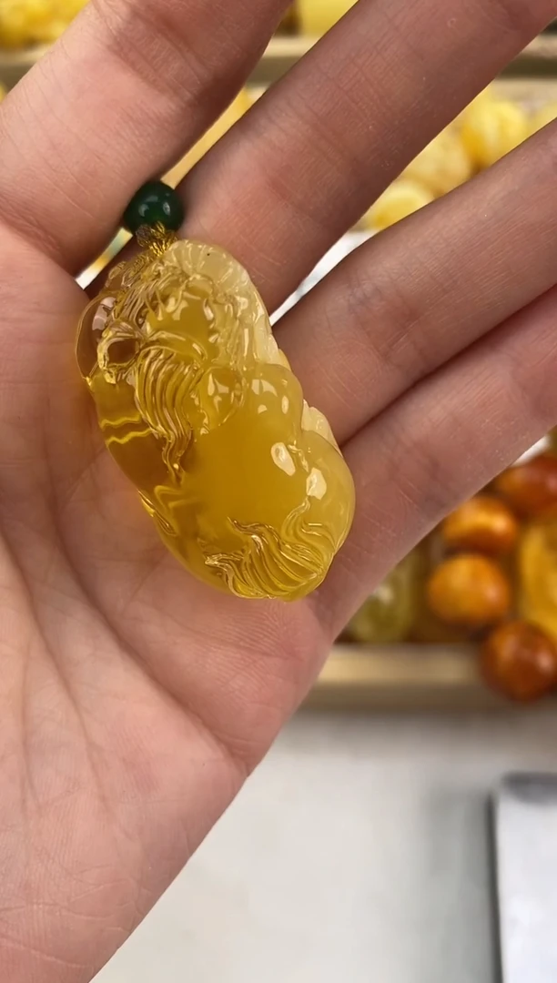 裸石琥珀未镶嵌天然琥珀蜜蜡