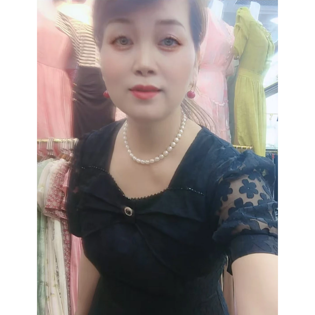 夏装连衣裙过膝裙子10