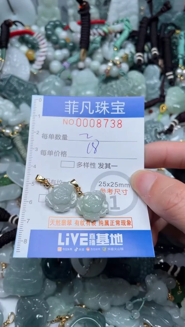 【闪购商品】翡翠颈饰未镶嵌00..8738