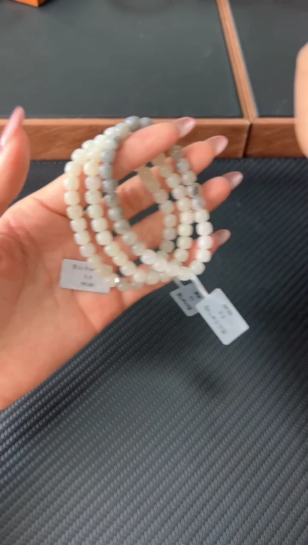 手串未镶嵌和田玉黑山微色差卡7MJ多样性发货拍一发一