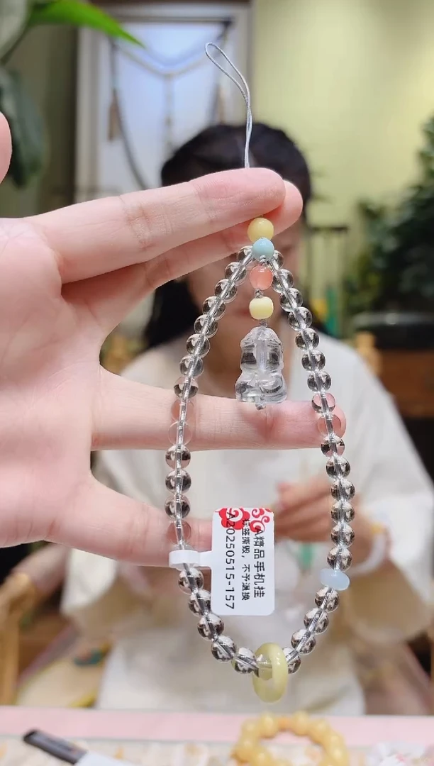 车挂未镶嵌水晶水晶手机挂A0515-157多样性发货