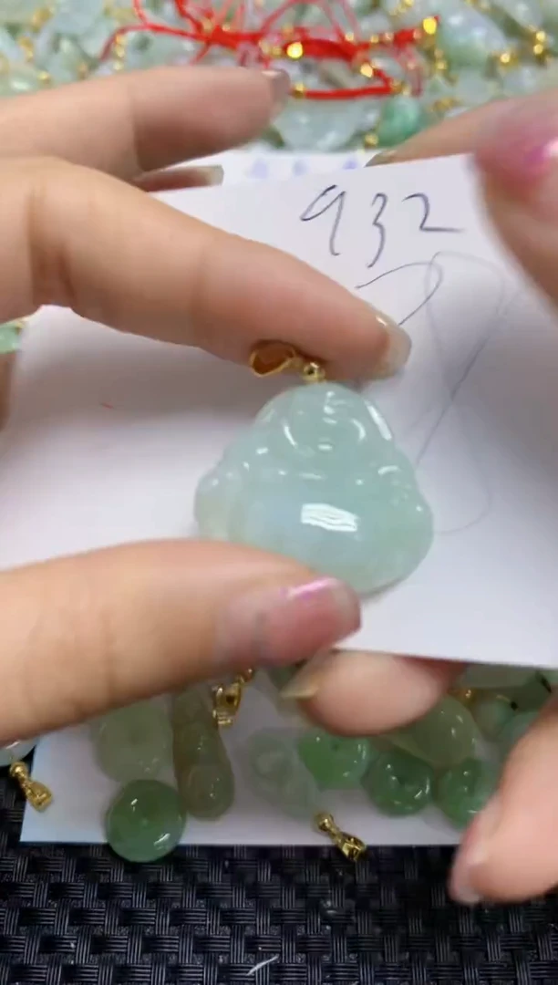 【闪购商品】翡翠颈饰合金天然A货翡翠