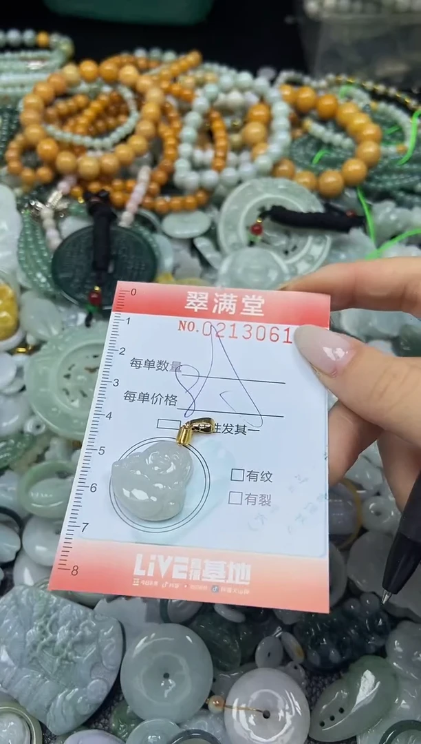 颈饰未镶嵌翡翠闪购0213061