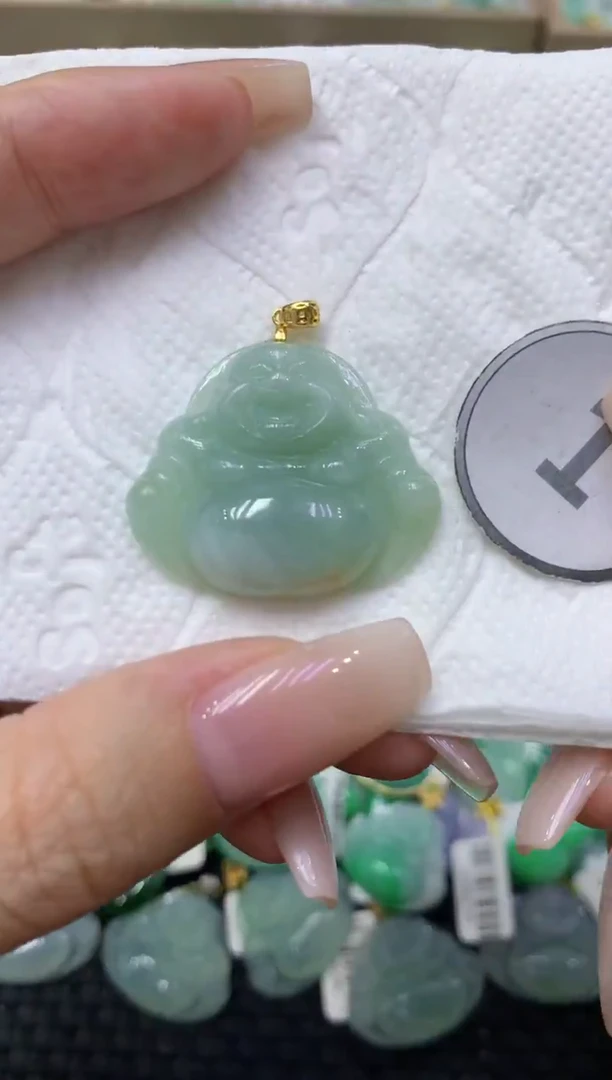颈饰未镶嵌翡翠天然缅甸翡翠A货