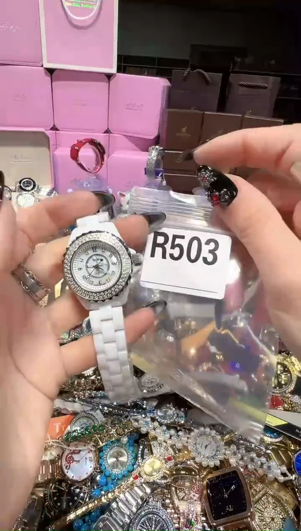 石英机芯不锈钢不锈钢直播定闪专用