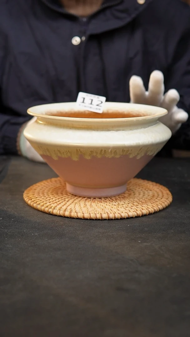 【闪购商品】瓷片泥泥陶瓷花盆