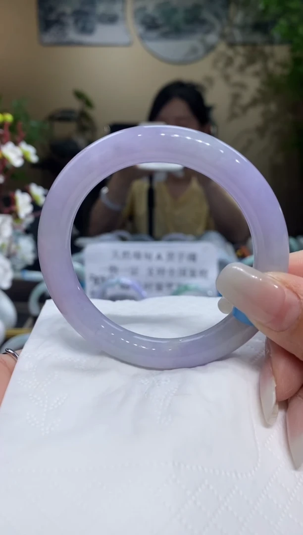 翡翠手镯未镶嵌翡翠55-56