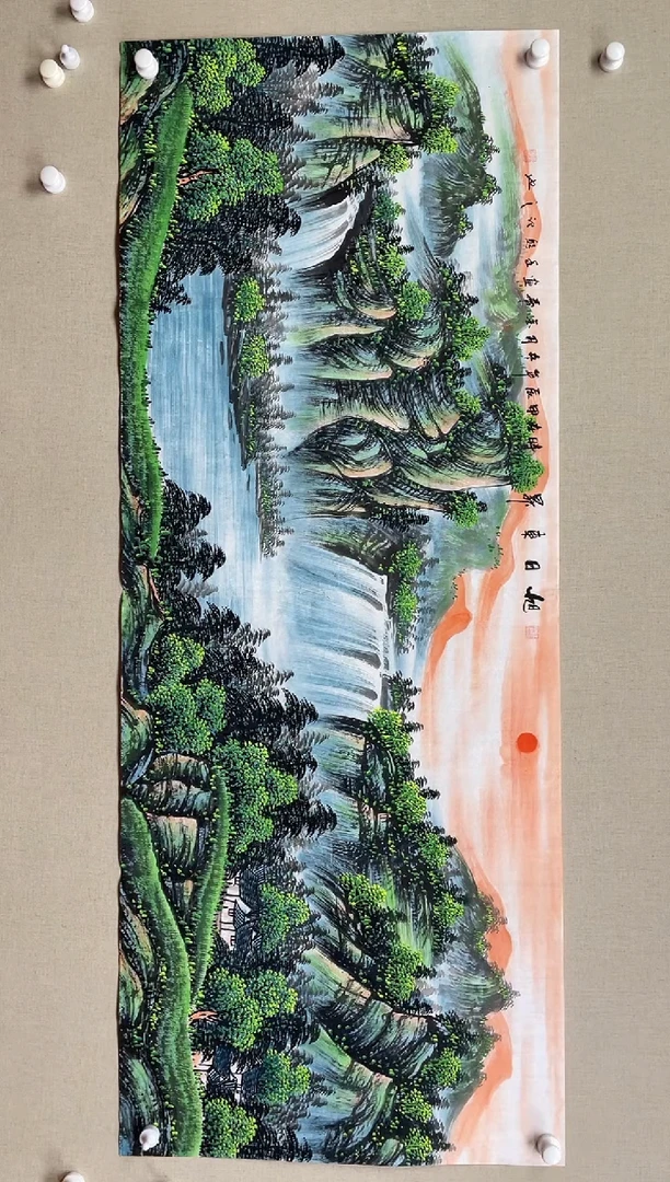 国画180*68 李金华李金华李金华李金华