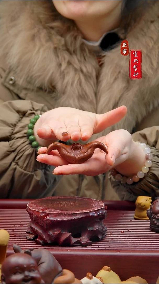 紫砂茶宠宜兴紫砂茶宠摆件