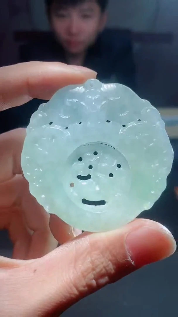 【闪购商品】翡翠颈饰未镶嵌天然A货翡翠一件