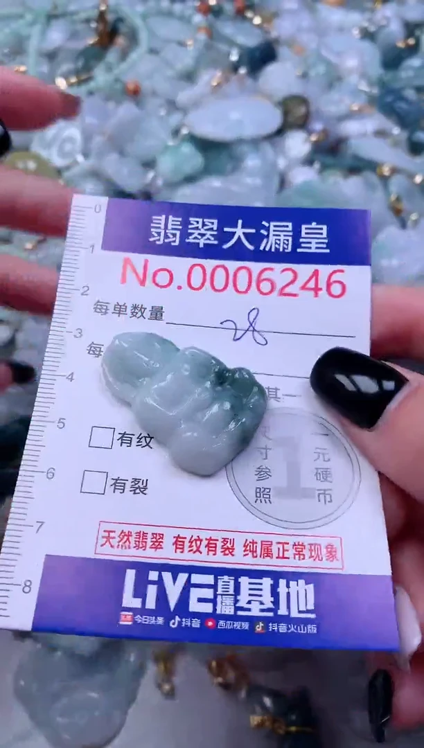 颈饰未镶嵌翡翠6246