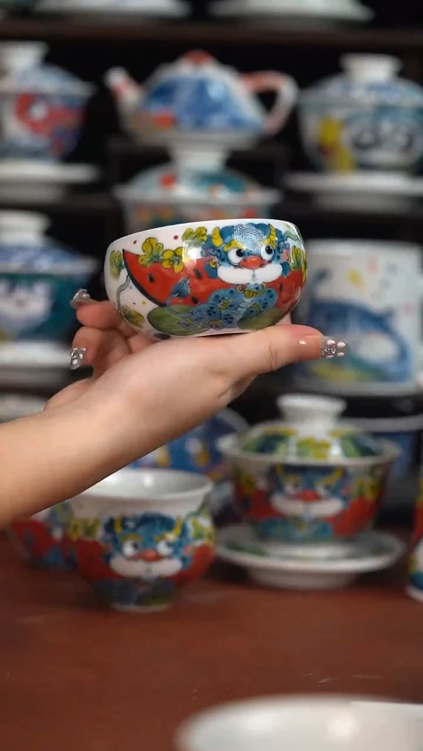 昨明陶瓷    事缓则圆