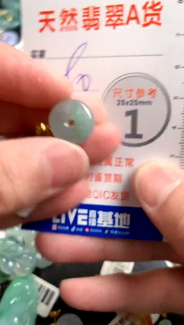 【闪购商品】翡翠颈饰18K金镶嵌13002626