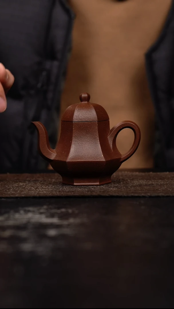 茶壶紫砂原矿手工壶80CC