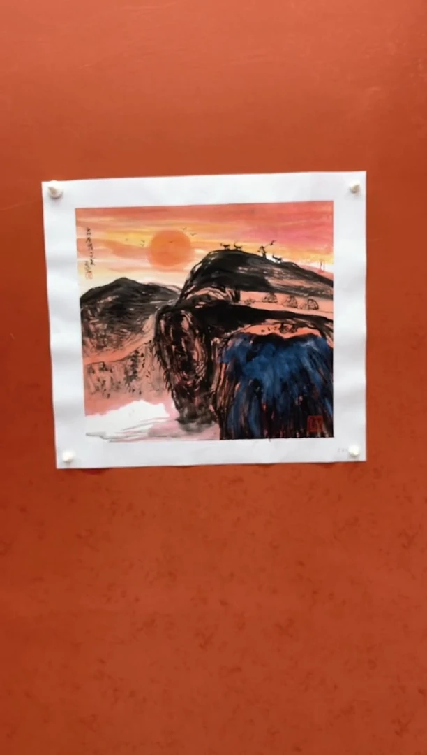 国画长城丹青书画院（李YY老师精品画作）