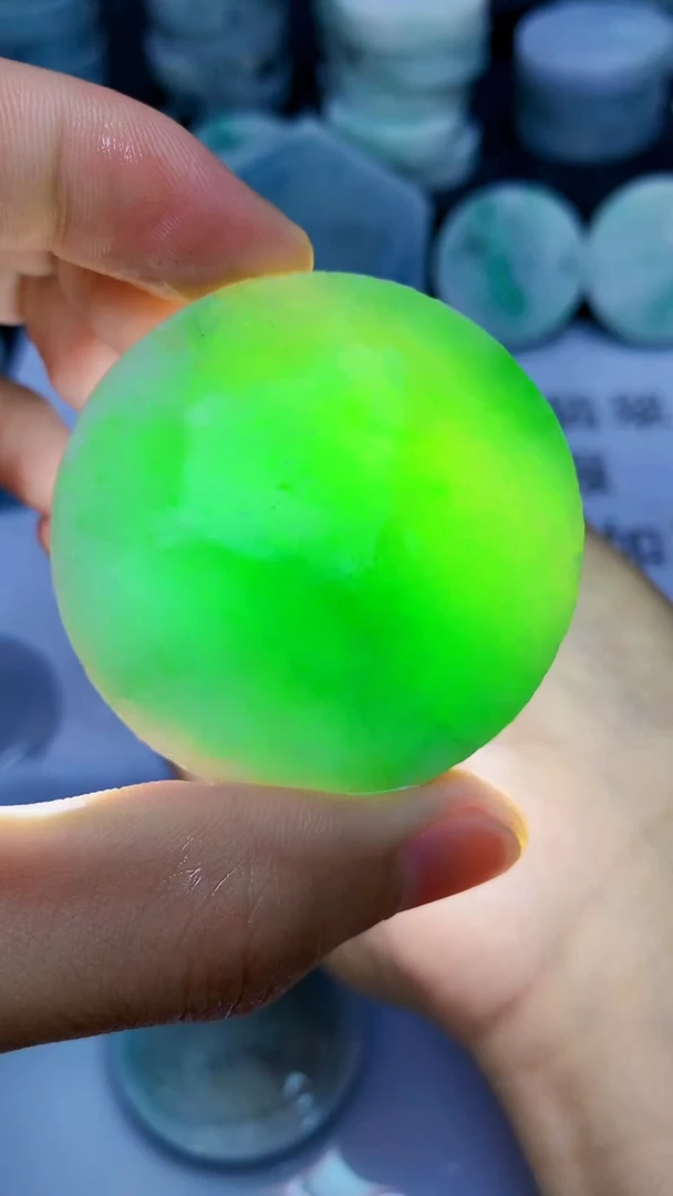 翡翠裸石缅甸天然翡翠A货846