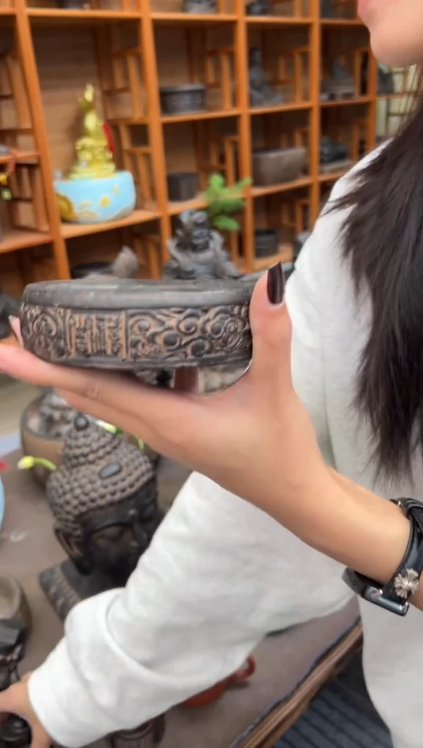 陶土【火山泥】吉祥底座