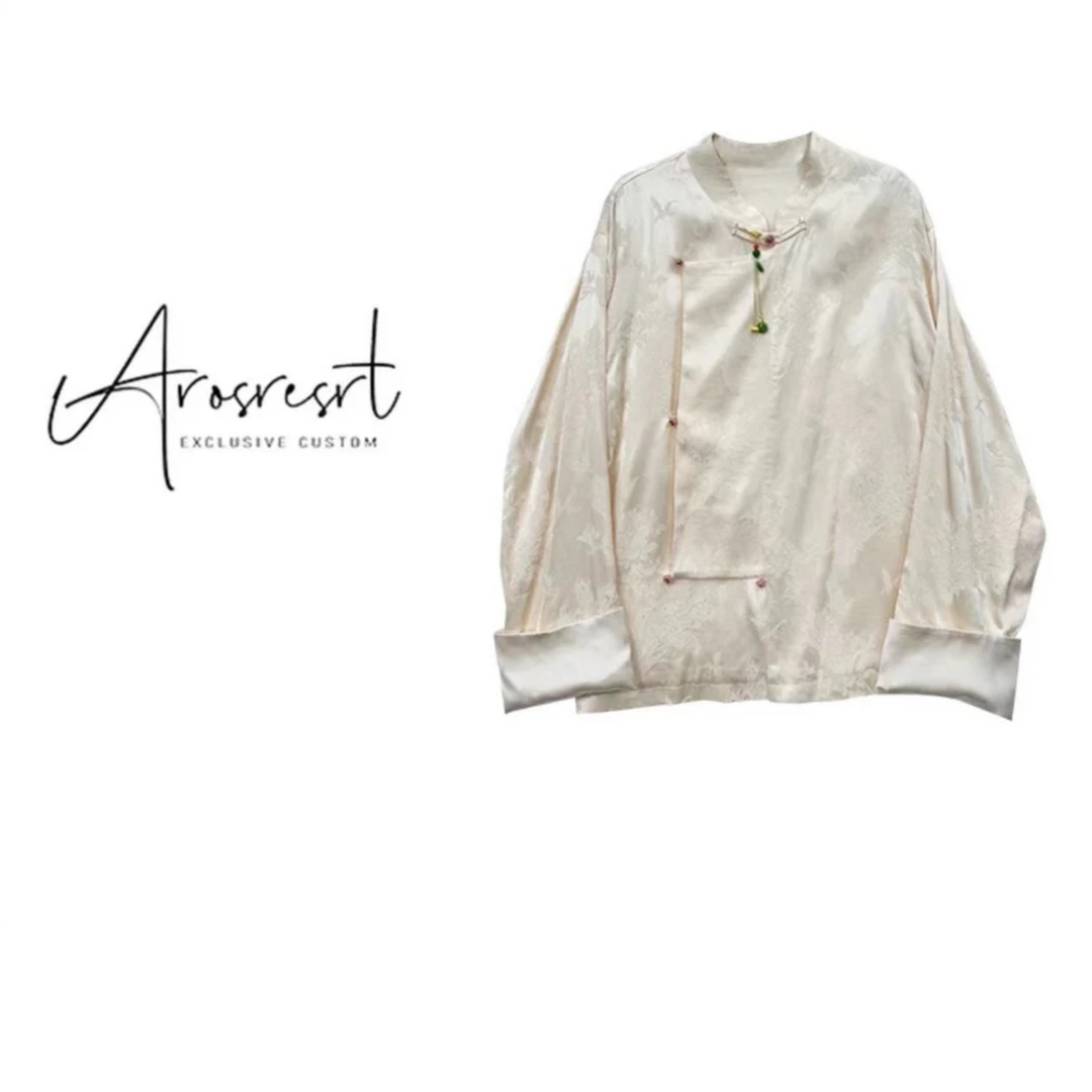 （洛神）早秋新中式国风时尚轻奢复古上衣外套