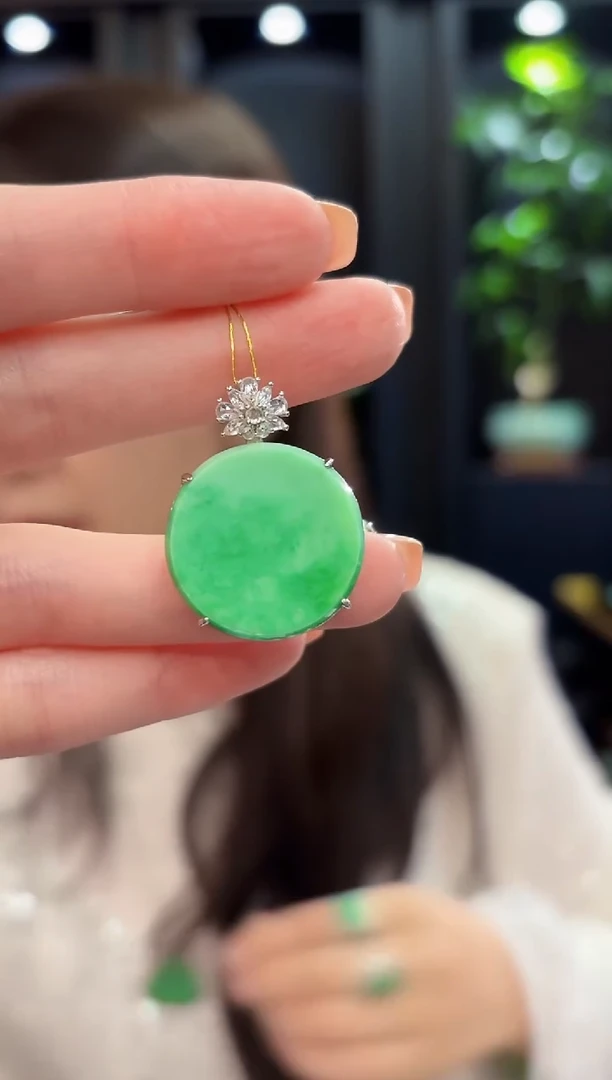 吊坠(不含链)未镶嵌翡翠 缅甸A货/支持复检/一件