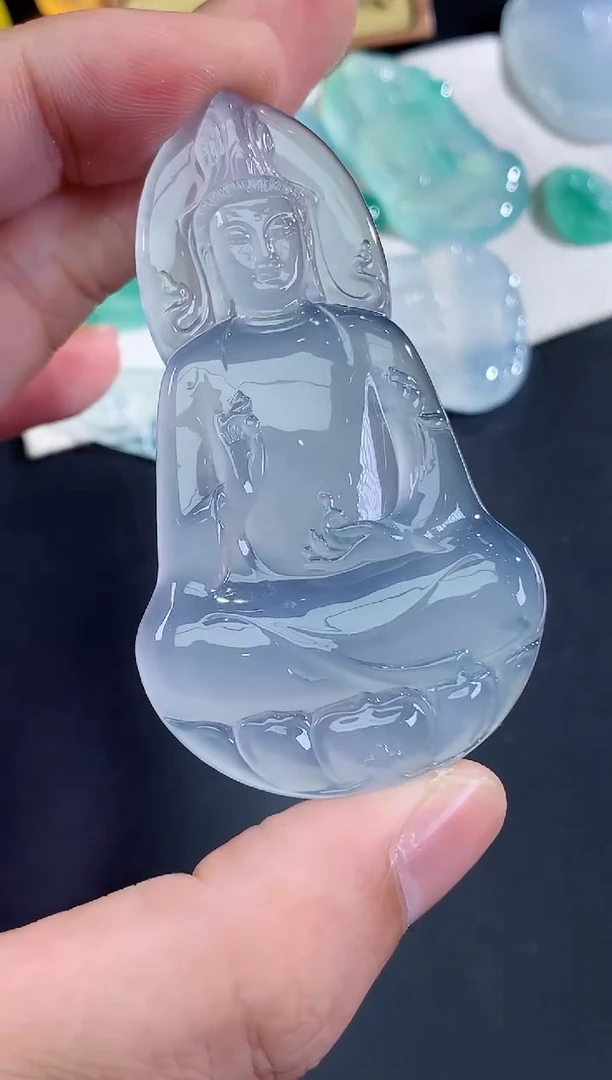 颈饰未镶嵌翡翠用****5天然缅甸A货翡翠  定金2