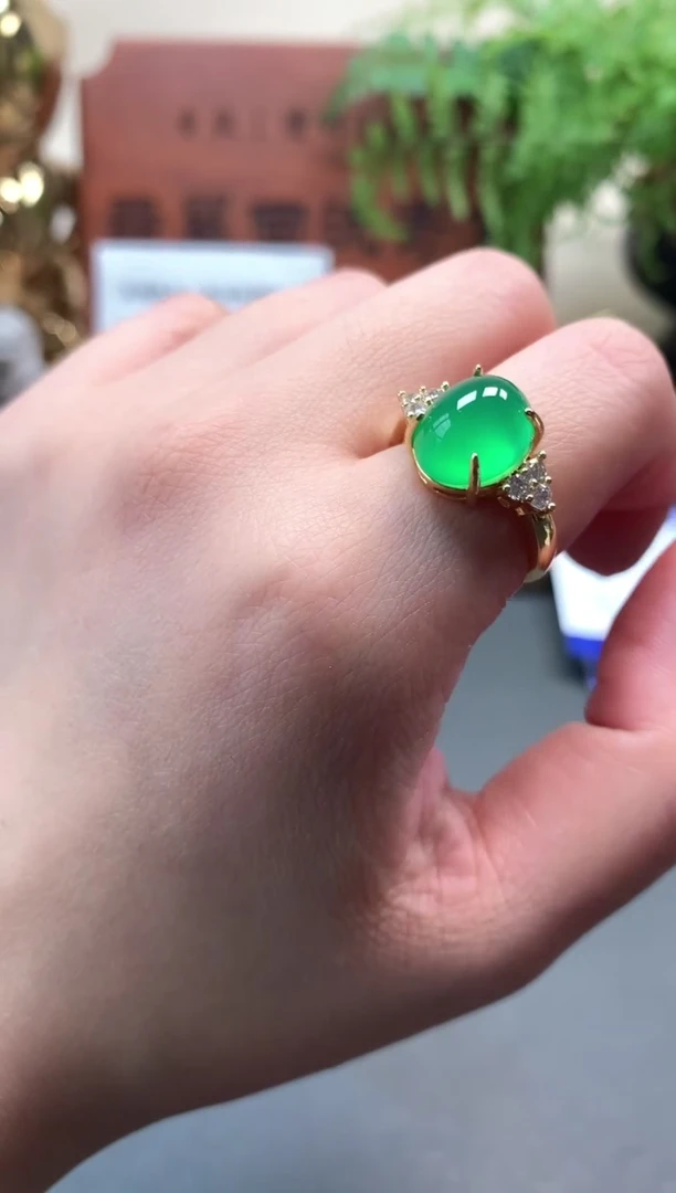 【闪购商品】玛瑙/玉髓戒指合金戒指