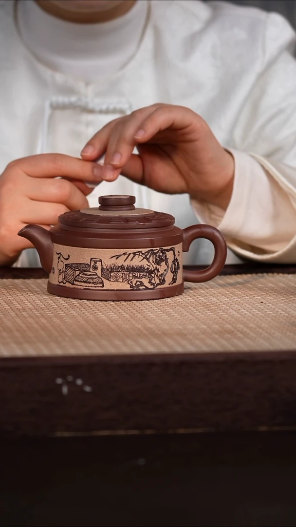 茶壶紫砂紫泥/段泥 280cc