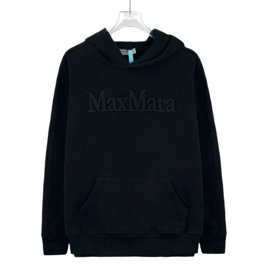 99新 MaxMara gw0428 黑色卫衣