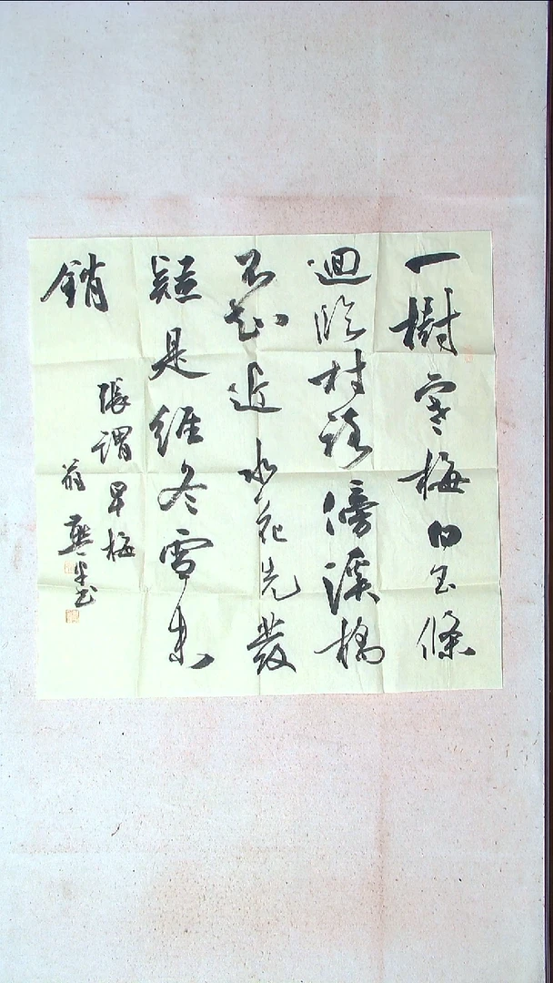 【闪购商品】书法翁燕平 杭州69*69（4）