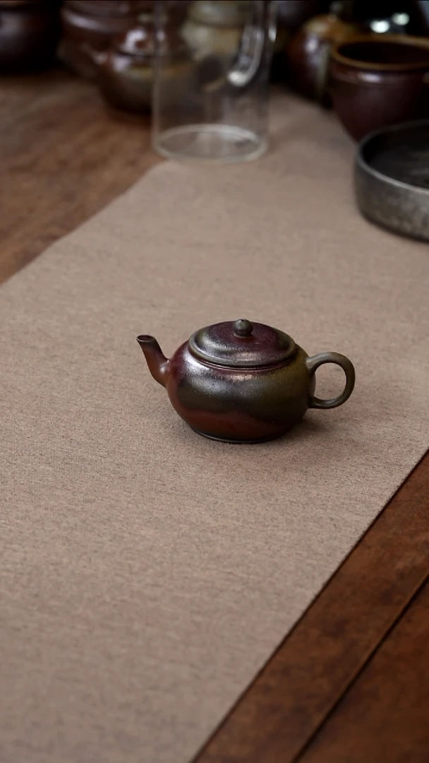 茶壶紫砂柴烧宫灯