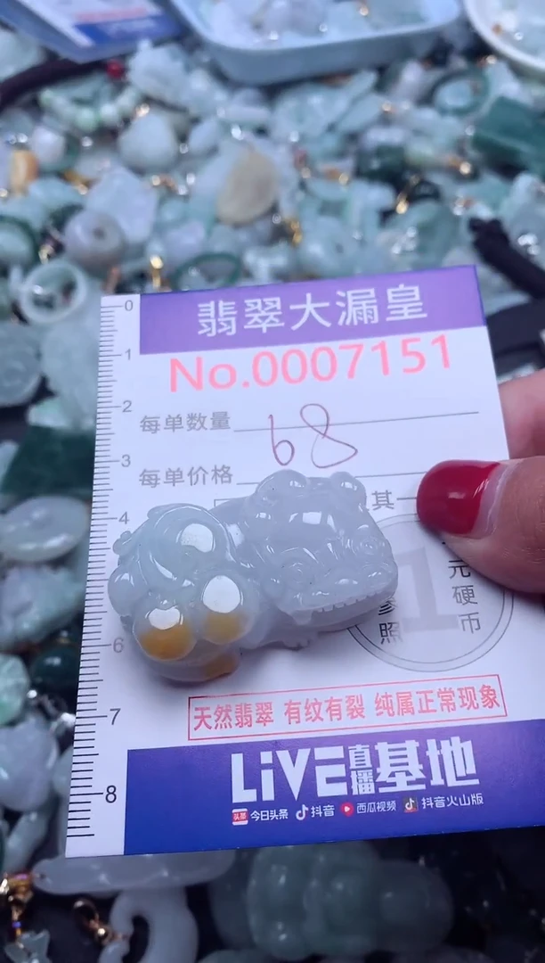 颈饰未镶嵌翡翠7151